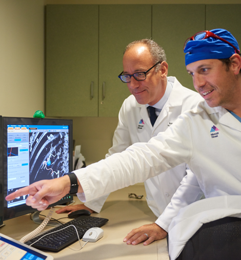 Interventional radiologists at Mt. Sinai Hospital